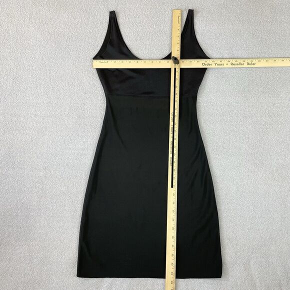 Spanx One Piece Full Tank Slip Shaper Women's Medium Black Simple Basic Staple - Picture 14 of 14